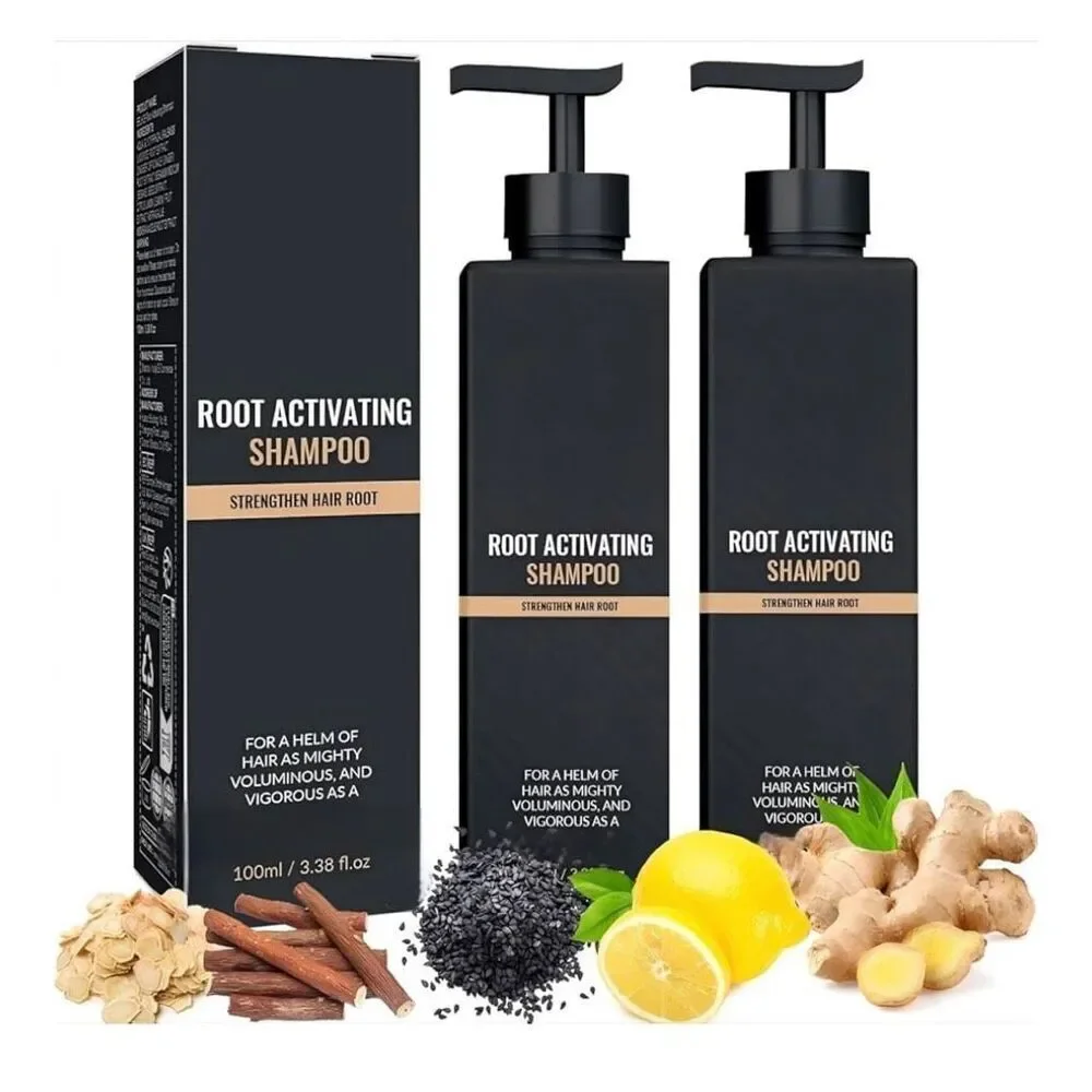 Root Activator Shampoo– Anti Hair Loss Treatment With Natural Regrowth Formula